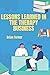 Lessons learned in the therapy business by Brian                      ...