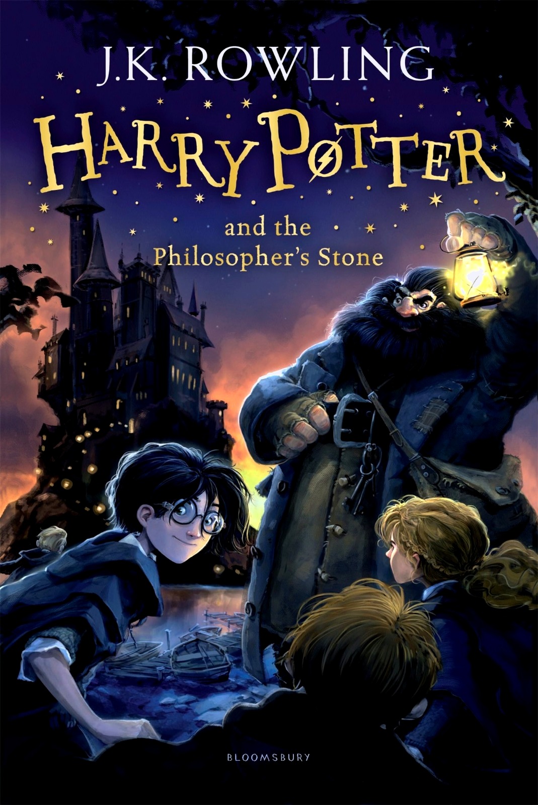 Harry Potter and the Philosopher's Stone by J. K. Rowling — book cover
