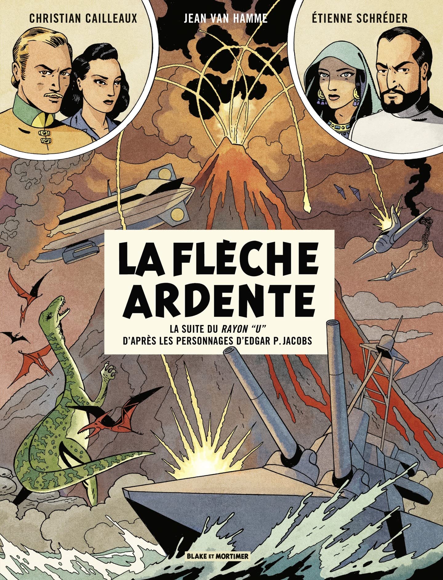 La Flèche ardente (Avant Blake et Mortimer, #2)