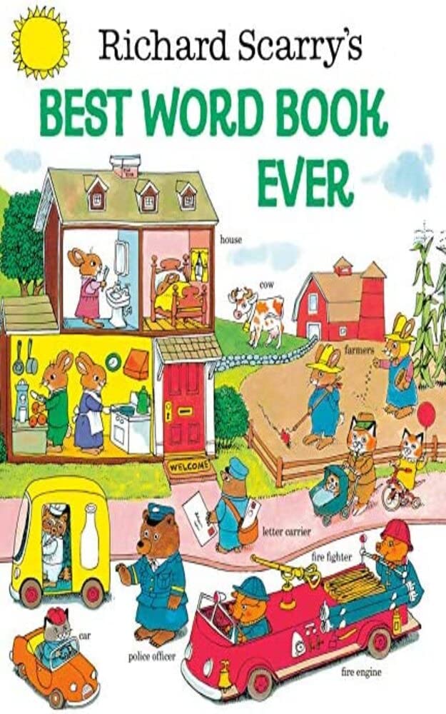 Richard Scarry's Best Word Book Ever (Giant Golden Book)