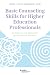 Basic Counseling Skills for Higher Education Professionals: Identifying and Addressing Mental Health Concerns