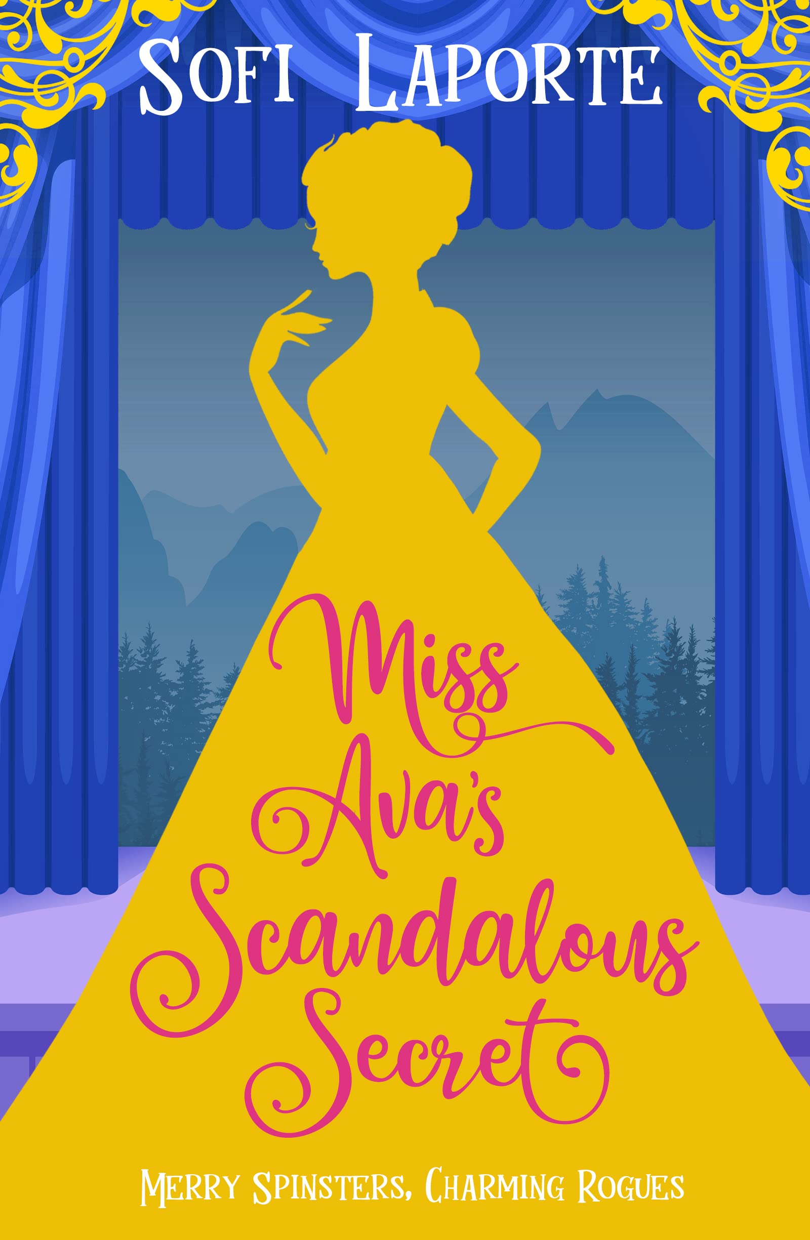Miss Ava's Scandalous Secret (Merry Spinsters, Charming Rogues #2)