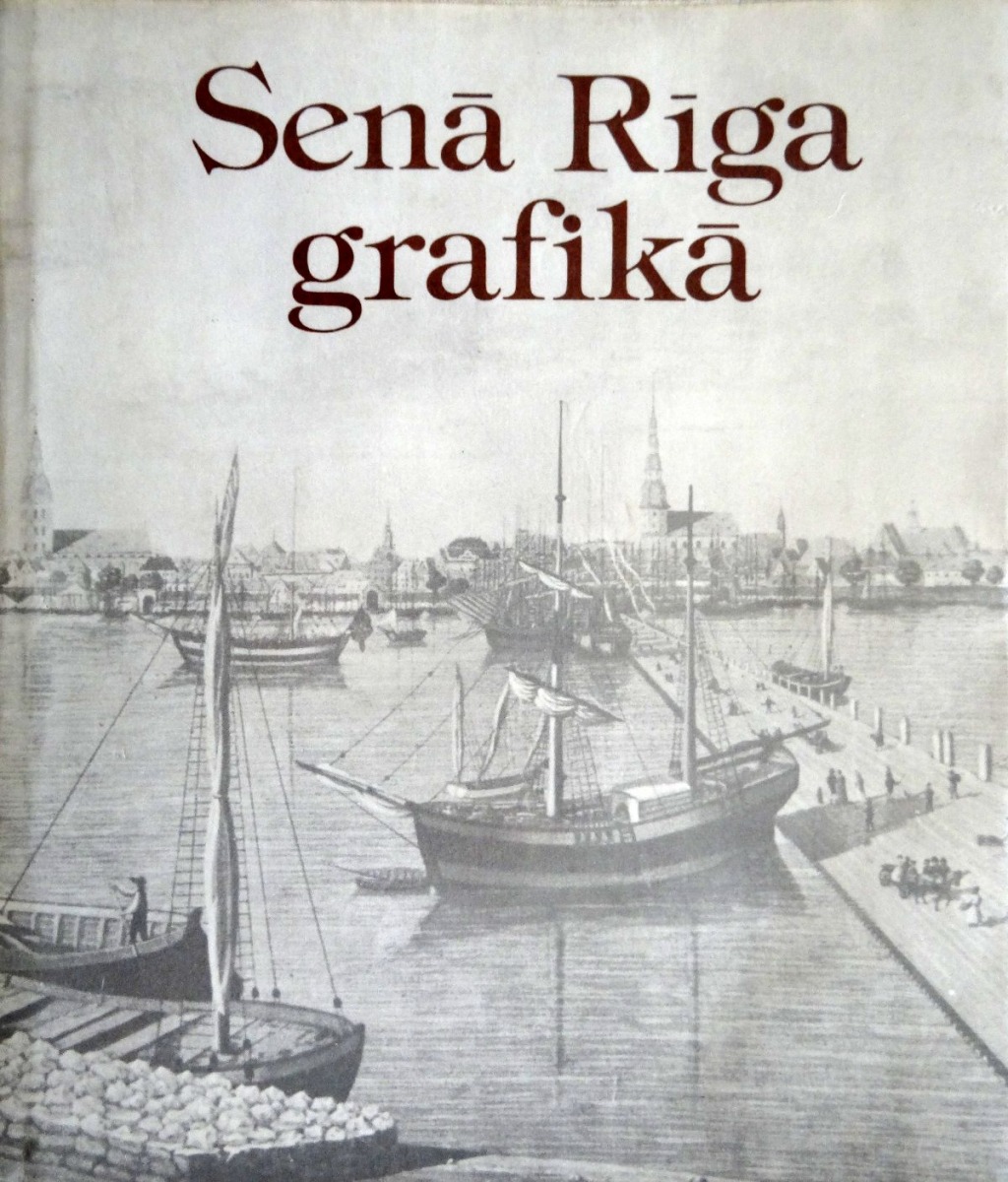 Senā Rīga grafikā (Hardcover)