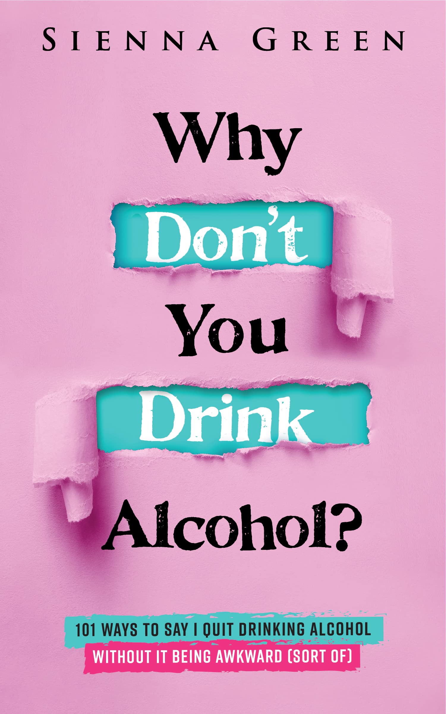 Why Don't You Drink Alcohol?: 101 Ways To Say I Quit Drinking Alcohol Without It Being Awkward (Sort of) (Sobriety books for women Book 3)