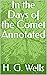 In the Days of the Comet Annotated