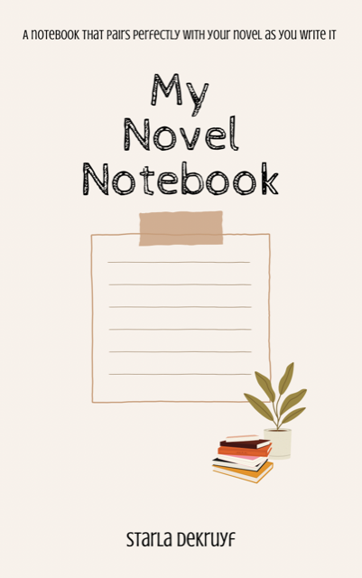 My Novel Notebook: A notebook that pairs perfectly with your novel as you write it