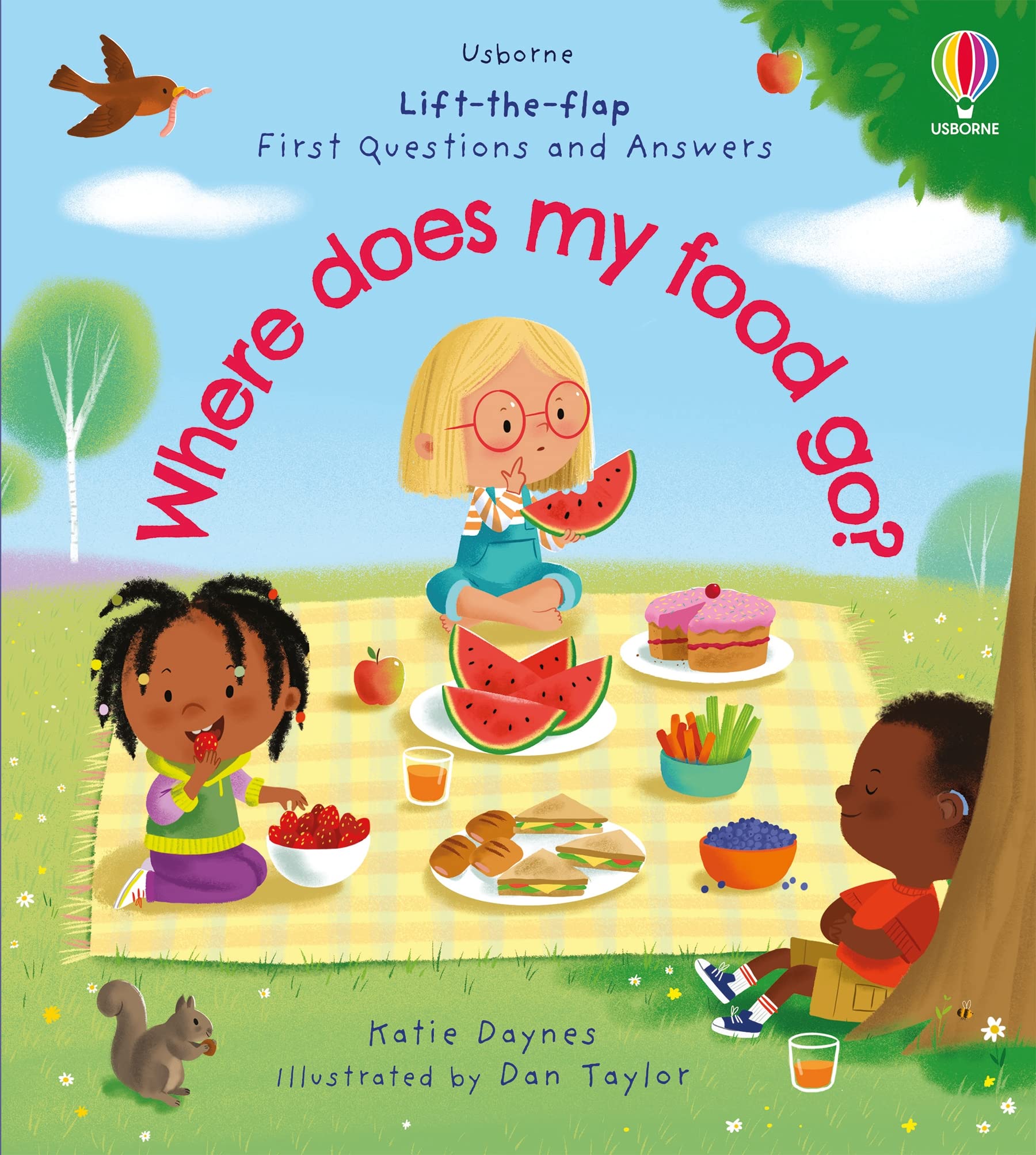 First Questions and Answers: Where does my food go? (Usborne Lift-the-flap)