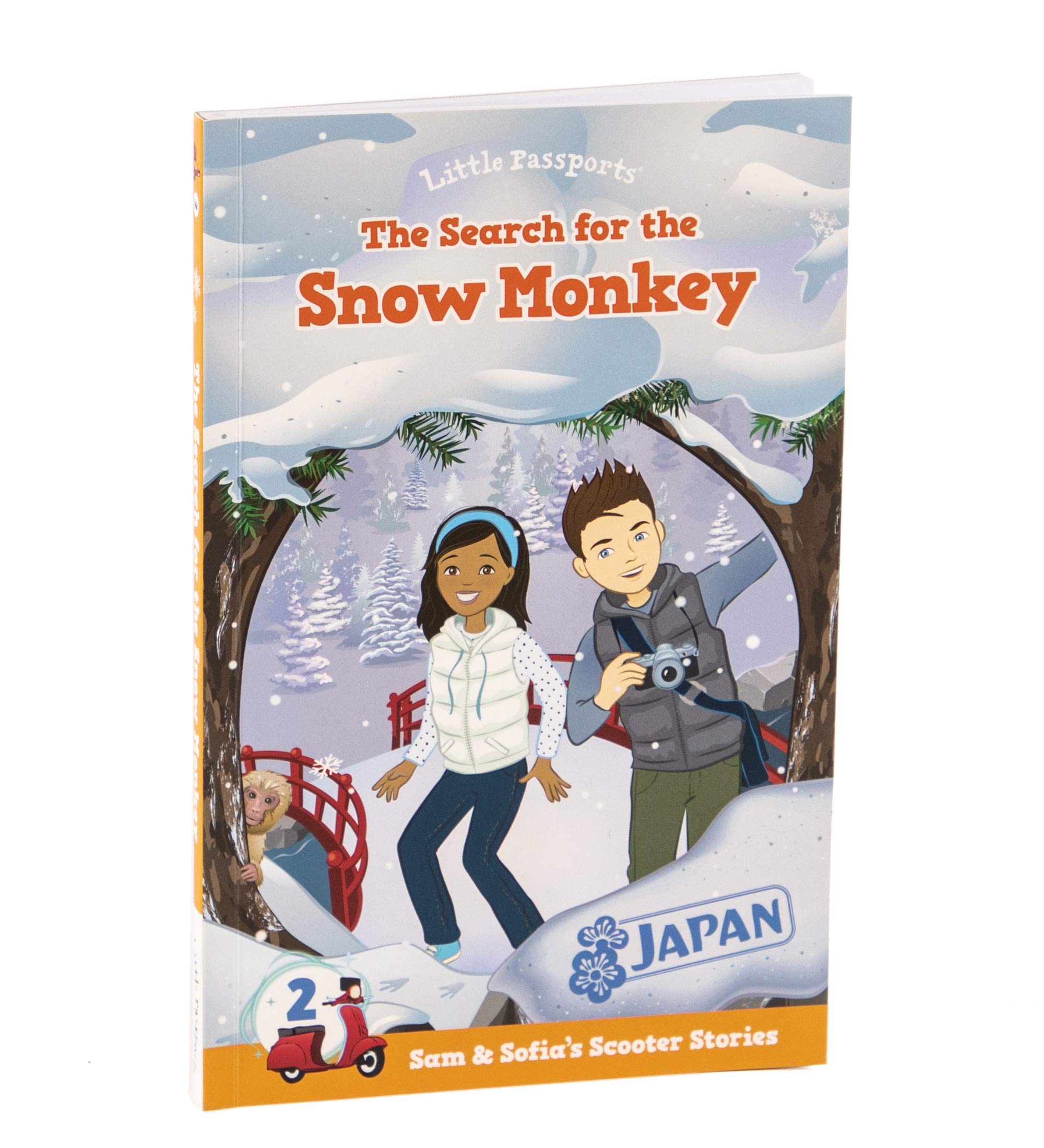 The Search for the Snow Monkey: Japan (Sam & Sofia's Scooter Stories, #2)