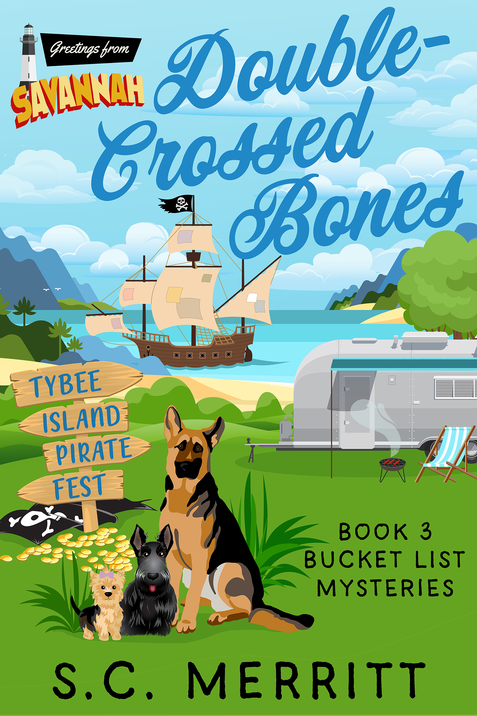 Double-Crossed Bones (Bucket List Mysteries #3)