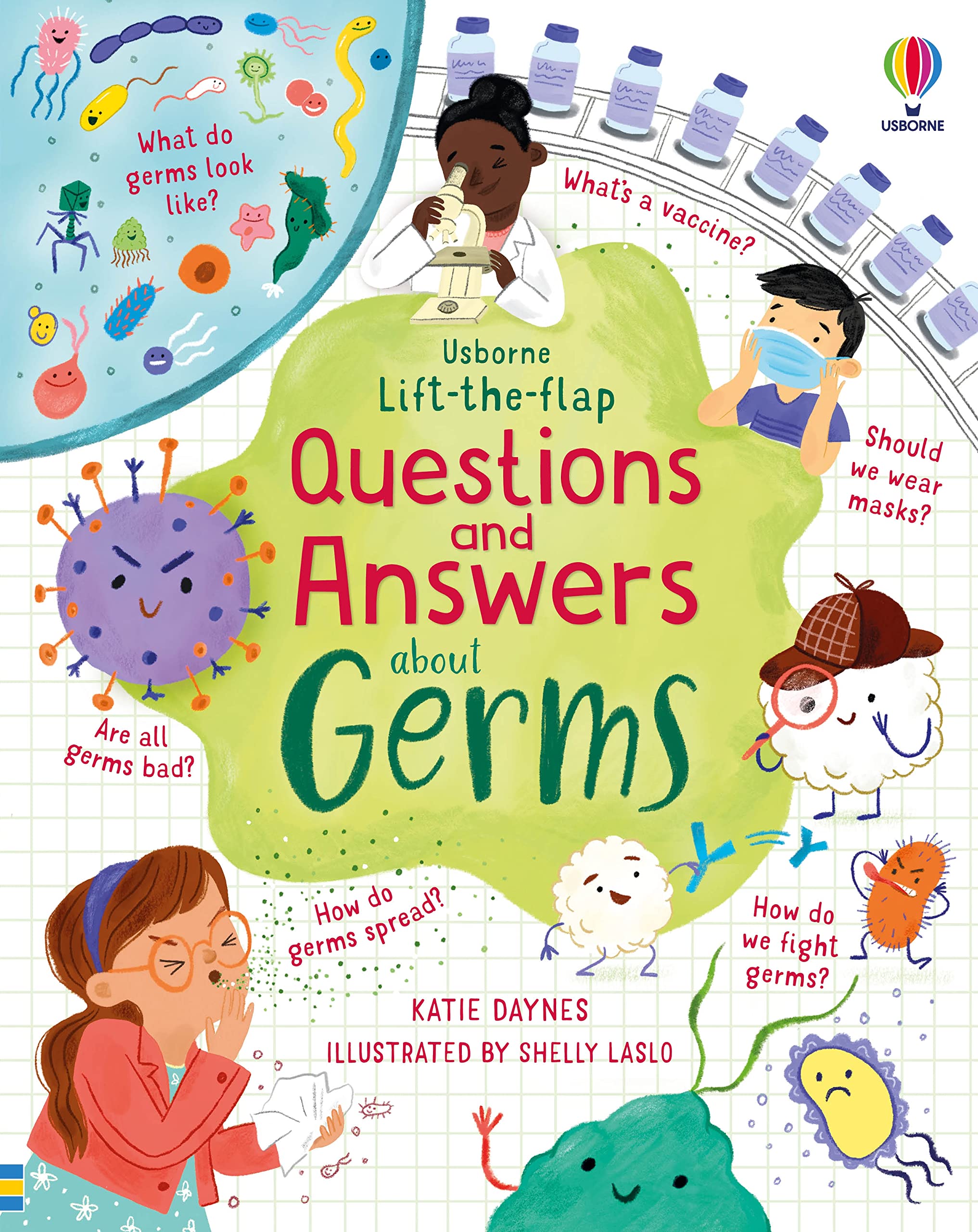 Questions and Answers about Germs (Usborne Lift-the-flap)