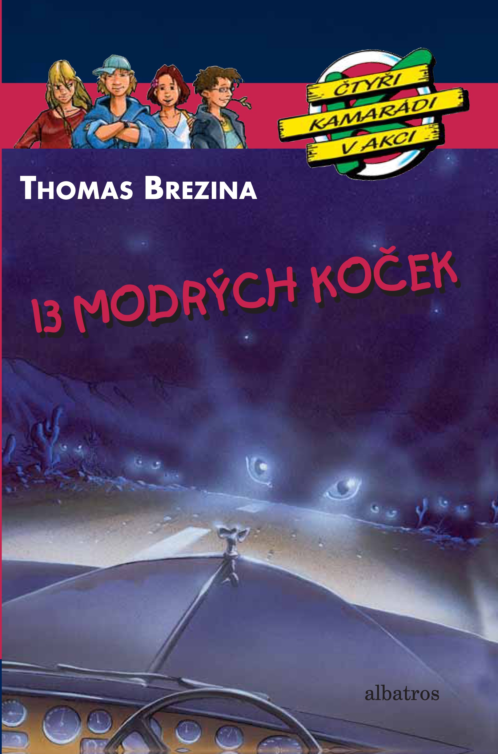 13 modrých koček (Čtyři kamarádi v akci, #42)