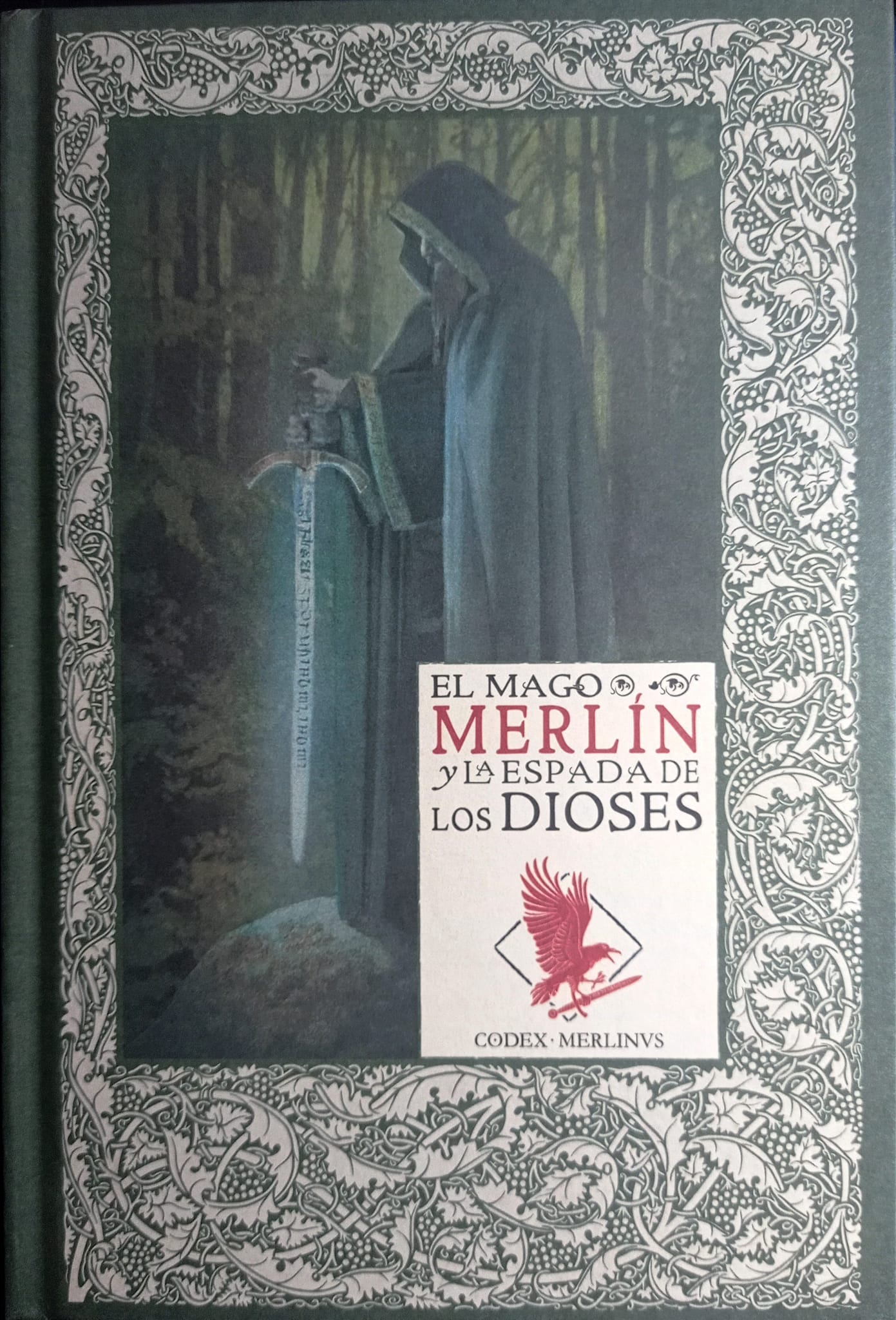 El mago Merlín y la espada de los dioses