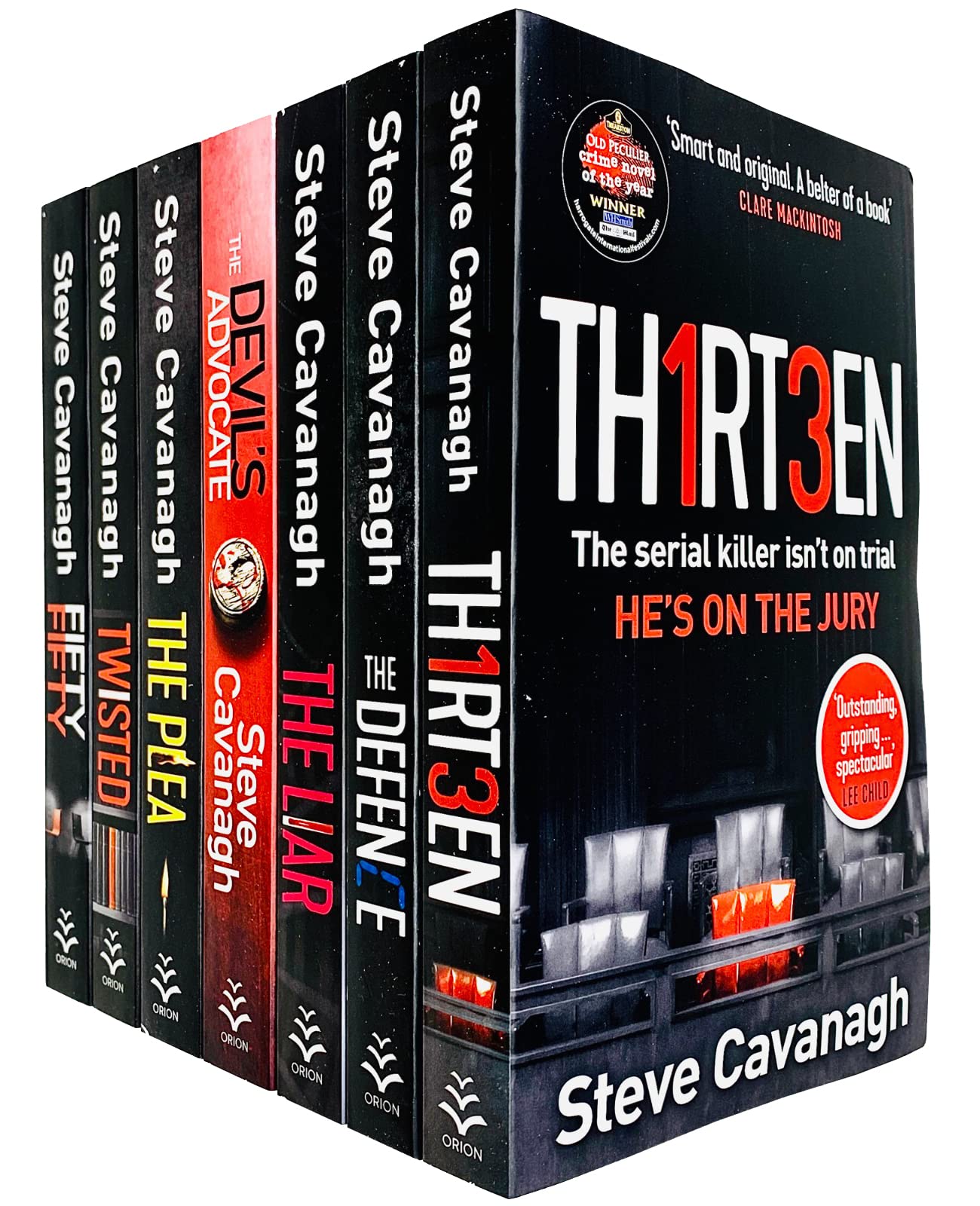 Eddie Flynn Series 7 Books Collection Set By Steve Cavanagh (Paperback)