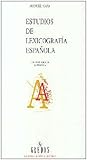 Estudios lexicografia española (Biblioteca Romanica Hispanica / Romanic Hispanic Library) (Spanish Edition)