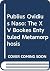 Publius Ovidius Naso: The XV Bookes Entytuled Metamorphosis
