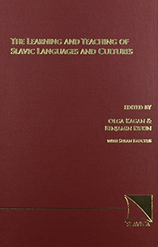 The Learning and Teaching of Slavic Languages and Cultures (Hardcover)