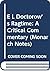 E.L. Doctorow's Ragtime: A Critical Commentary