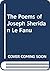 The Poems Of Joseph Sheridan Le Fanu