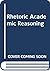Rhetoric Academic Reasoning