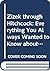 Zizek through Hitchcock: Ev...