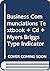 Business Communciations Textbook + Cd + Myers Briggs Type Indicator