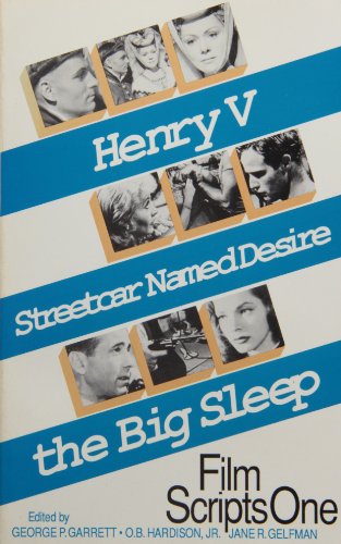 Film Scripts 1: Henry V; The Big Sleep; A Streetcar Named Desire (Paperback)