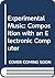 Experimental music: Composition with an electronic computer
