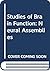 Studies of Brain Function: ...