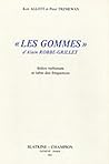 " Les Gommes " d'Alain Robbe-Grillet - index verborum et table des fréquences