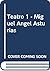 Teatro 1 - Miguel Angel Asturias by Miguel Ángel Asturias Teatro 1 - Miguel Angel Asturias by Miguel Ángel Asturias
