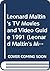 Leonard Maltin's TV Movies and Video Guide 1991 by Leonard Maltin
