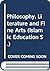 Philosophy, literature, and fine arts (Islamic education series)