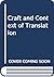 Craft and Context of Translation