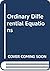 Ordinary differential equat...