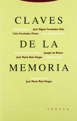 Portada de Claves de la memoria, de José María Ruiz Vargas