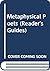 The Metaphysical Poets (The Readers Guides)