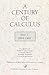 A Century of Calculus: Part I 1894-1968 (The Raymond W Brink Selected Mathematical Papers)