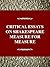Critical Essays on Shakespeare's Measure for Measure: Shakespeare's Measure for Measure (Critical Essays on British Literature Series)