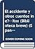 El accidente y otros cuentos inéditos