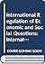 International regulation of...