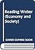 Reading Weber by Keith Tribe