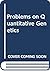 Problems on quantitative genetics by D.S. Falconer