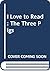 I Love to Read: The Three Pigs
