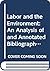 Labor and the Environment by Frederick H. Buttel