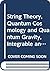 String Theory, Quantum Cosmology and Quantum Gravity, Integrable and Conformal Invariant Theories: Proceedings of the Paris-Meudon Colloquium 22-26