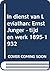 In dienst van Leviathan: Ernst Jünger, tijd en werk 1895-1932 (Aspekt bio) (Dutch Edition)