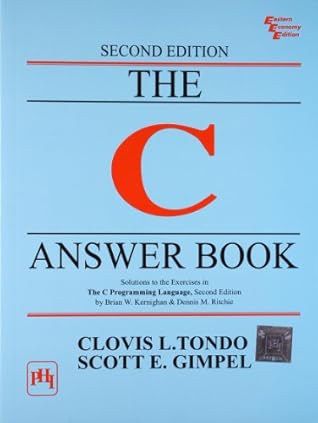 The C Answer Book
