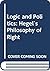 Logic and Politics: Hegel`s Philosophy of Right