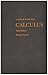 Answer Book for Calculus