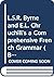 L.S.R. Byrne and E.L. Chruchill's a Comprehensive French Grammar by Glanville Price